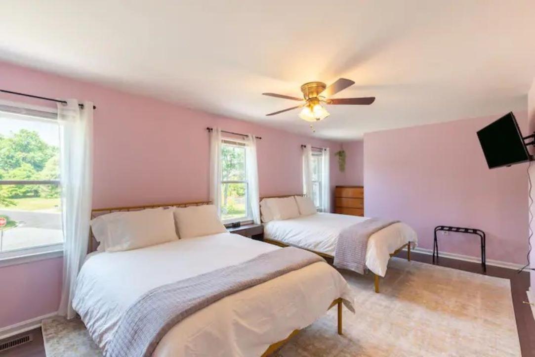 Lrge 5 Bedroom 9 Beds Near Dc-Pool, Hot Tub, Gym, Game Rm, Fire Pit Bowie Exterior photo